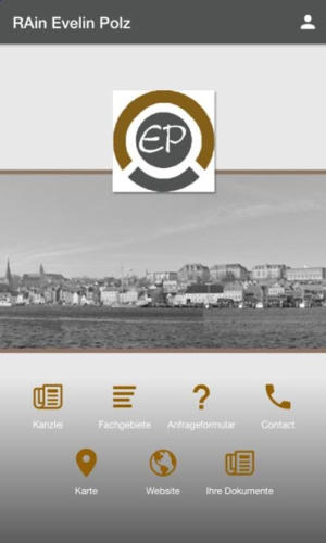 Bild von der Kontakt App